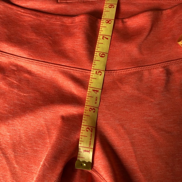 ASICS | Pink High Waisted Cropped Leggings - Picture 7 of 8